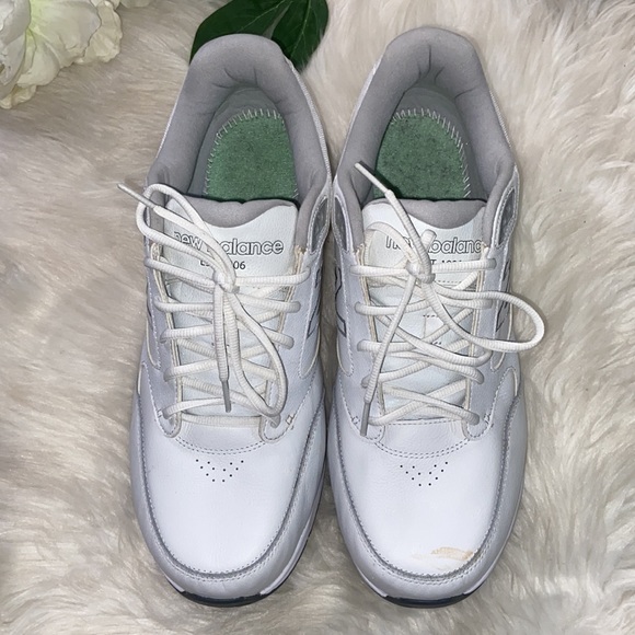 New Balance 928V3 Walking Shoes White Leather Lace Up Sneakers Men's 12.5 6E - Picture 5 of 17